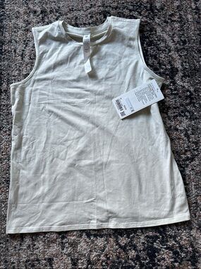 Lululemon Organic Cotton Crewneck Tank